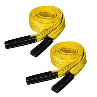 Afbeelding van hzexun 2 stuks hijslussen, ronde hijsband, 3 m x 2,5 cm, draagkracht ton van polyester