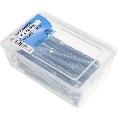 Afbeelding van Deltafix Houtdraadbout 8x50mm 25 stuks