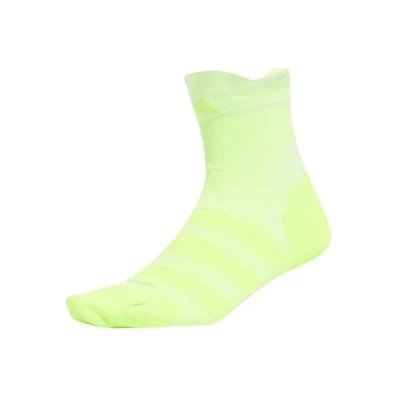 Afbeelding van adidas Performance Runxadizero Unisex Sportsokken, Maat: 40 42, White/lucid lemon/lucid lemon