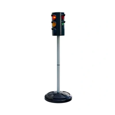 Afbeelding van groot verkeerslicht AMPELMANN (71 cm) speelgoed voor kinderen vanaf 3 jaar met licht en iconische verkeerslichtmannetje, kinderverkeerslicht 4 bespeelbare zijkanten