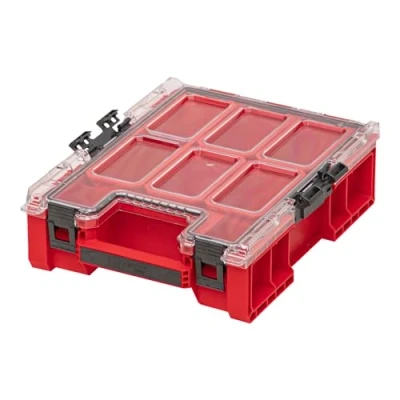 Afbeelding van Qbrick System ONE Organizer M Plus RED ULTRA HD Organiser 364 x 264 106 mm 4 l stapelbaar IP66
