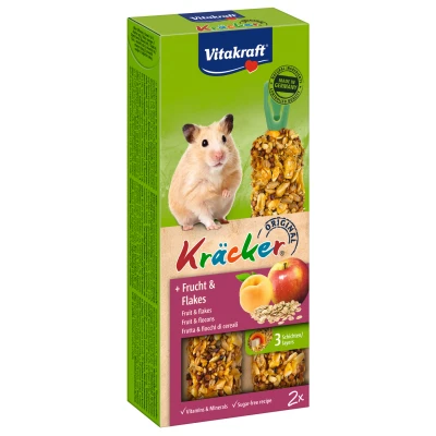 Afbeelding van Vitakraft Hamster Kracker Fruit 2 IN 1