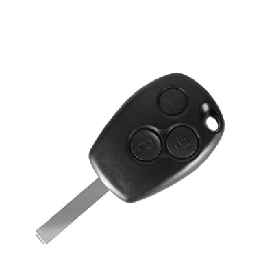 Afbeelding van PHONILLICO Sleutel voor Renault Clio Kangoo modus Twingo Wind 3 toetsen afstandsbediening autosleutel