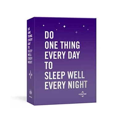 Afbeelding van Do One Thing Every Day to Sleep Well Night: A Journal