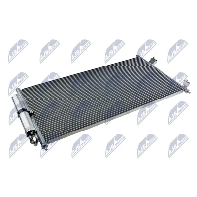 Afbeelding van NTY CCS NS 014 Condensor Airco Met droger Aluminium 730mm R134a NISSAN: X Trail (T30) 2.0 4x4, 2.2 Di 2.5 dCi 2.0,