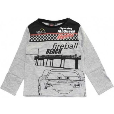Afbeelding van Disney Cars longsleeve grijs maat 122/128 (8 jaar)
