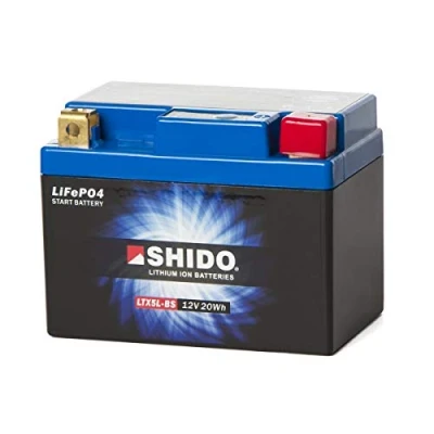 Afbeelding van Shido Lithium Accu LTX5L BS