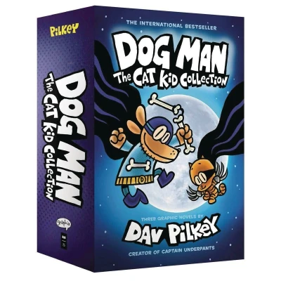 Afbeelding van Dog Man: the Cat Kid Collection: From Creator of Captain Underpants (Dog Man #4 6 Box Set): and / Lord Fleas Brawl Wild