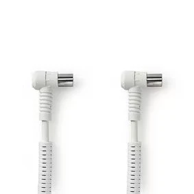 Afbeelding van Coax kabel Nedis 20 meter (Digitaal, Haaks, 120 dB, Wit)