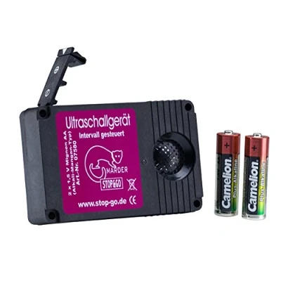 Afbeelding van Stop go anti marter ultrasoon apparaat op batterij