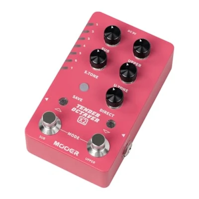 Afbeelding van Mooer Tender Octaver X2 dual channel octave effectpedaal