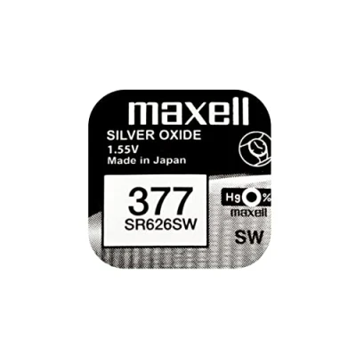 Afbeelding van Maxell SR626SW knoopcel, 1,55 V, 1 stuk