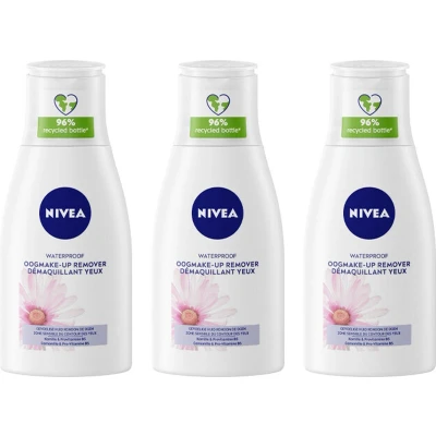 Afbeelding van 3x Nivea Oog makeup Remover Waterproof 125 ml
