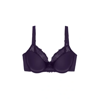 Afbeelding van Triumph Ladyform Soft W minimizer beha, Royal Purple, 80E