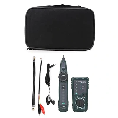 Afbeelding van Nikou kabeltester RJ45 elektrische kabel tracker multifunctionele FY868 telefoon netwerk tester RJ11 BNC LAN draad kit
