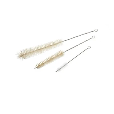 Afbeelding van KitchenCraft KCBRUSH flessenborstels van draad (set 3), 28 x 30 cm, zilver