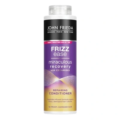 Afbeelding van John Frieda Frizz Ease Miraculous Recovery Conditioner voor Droog, Beschadigd en Pluzig Haar 500 Milliliter Herstelt