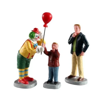 Afbeelding van Friendly clown, set of 3 LEMAX