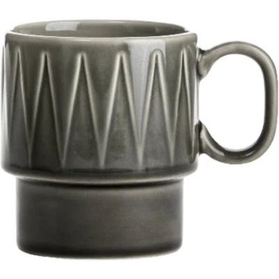 Afbeelding van Sagaform Mok &quot;;Coffee &amp; More&quot;; Grijs