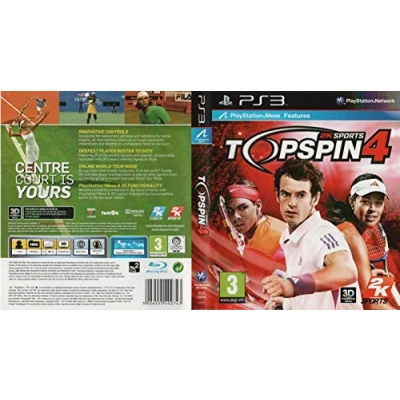 Afbeelding van Top Spin 4 Move Compatible /PS3