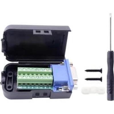 Afbeelding van TRU COMPONENTS T1904C099 D sub female connectorset Aantal polen: 15 Schroeven 1 stuk(s)