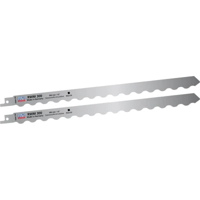 Afbeelding van Reciprozaagbladen Wilpu RWM 300 Geschikt voor isolatiemateriaal Bosch S1213AWP (set van 2)