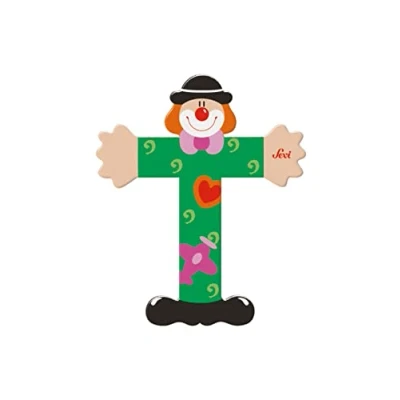 Afbeelding van Sevi Letter T Clown 10 Cm
