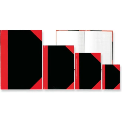 Afbeelding van Notitieboek, A5, geruit, hardcover, stevig