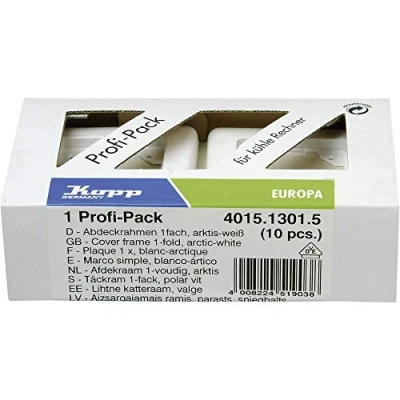 Afbeelding van Kopp 401513015 Frame 1 voudig Europa Arctisch wit, Mat