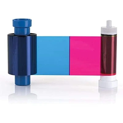 Afbeelding van Magicard MB300YMCKO Full Colour Ribbon Kan tot 300 kaarten afdrukken Voor 600 ID kaartprinter Echt lint kaarten, toegangskaarten, lidmaatschapskaarten