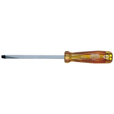 Afbeelding van C.K Werkplaats Platte schroevendraaier Kopbreedte: 8 mm Koplengte: 150