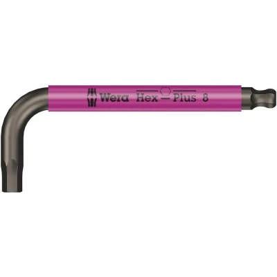 Afbeelding van Wera 05022676001 Stiftsleutel Multicolour Hex Plus 8 x 112 mm 950 SPKS