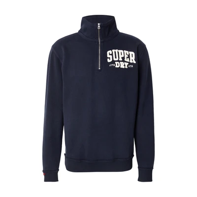 Afbeelding van Vintage Athletic Trui met Halve Rits Blauw Grootte: XL