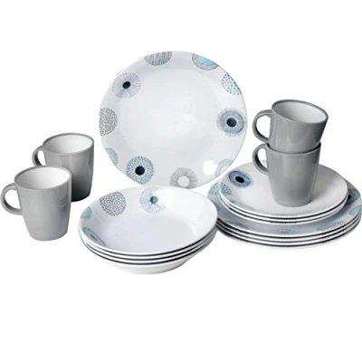 Afbeelding van BRUNNER Set borden Deep Sea 16 stuks