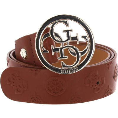 Afbeelding van GUESS Riem LA Femme Adjustable Reversible Belt W85 Brown Lichtbruin