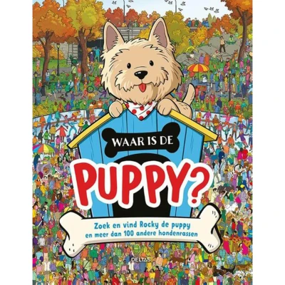 Afbeelding van Uitgeverij deltas kijk en zoekboek waar is de puppy?