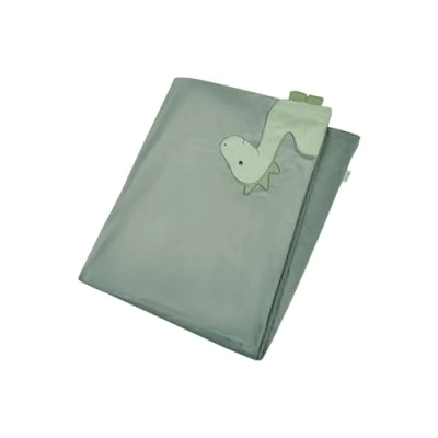 Afbeelding van Sterntaler Babydeken Dino Rexi mat groen 100 x 75 cm