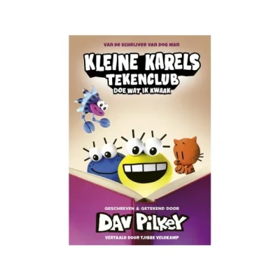 Afbeelding van Kleine Karels tekenclub 5 Doe wat ik kwaak