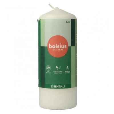 Afbeelding van Bolsius Stompkaars 150/58 cloudy white 1 stuks