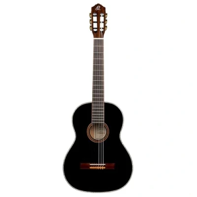 Afbeelding van Ortega R221BK L Family Series Full size Left handed Guitar Black linkshandige klassieke gitaar met gigbag