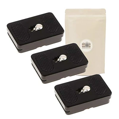Afbeelding van X3 PU 25 zool type Arca Swiss standaard mm PU25 snelrek DB QR25 Benro Gitzo Indoo B0 B1 B2 J1 N1 platte staart