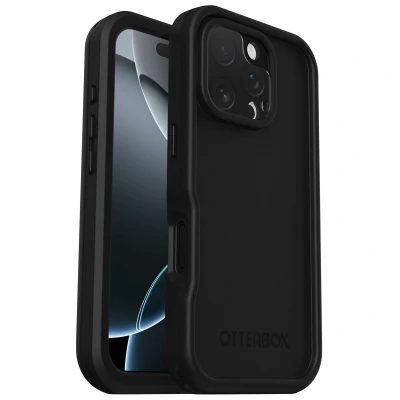 Afbeelding van Otterbox Rugged Case hoesje geschikt voor iPhone 16 Pro Zwart Kunststof