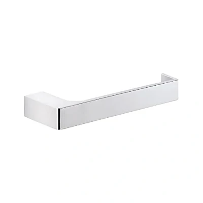 Afbeelding van Gedy G Kuala Lumpur Toiletrolhouder, kleur chroom, componenten van messing en glas, afmetingen 2,5 x 17,5 6,6 cm gewicht 0,272 kg, design R &amp; S, verchroomd, uniek