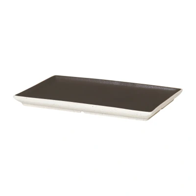 Afbeelding van Broste Copenhagen Eli bord 17,6x20 cm Matte charcoal