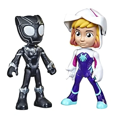 Afbeelding van Hasbro Spidey And his Amazing Friends F2244 SAF Hero Reveal Ghost Black Panther, F22445X1