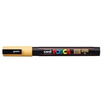 Afbeelding van Verfstift Posca PC3M F abrikoos