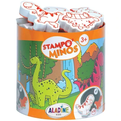 Afbeelding van Aladine stempels minos dinosaurus 10st