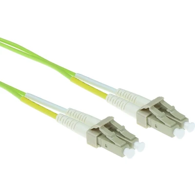 Afbeelding van ACT RL5851 Glasvezel Patchkabel Duplex LC/LC 50/125µm OM5 1,5 meter