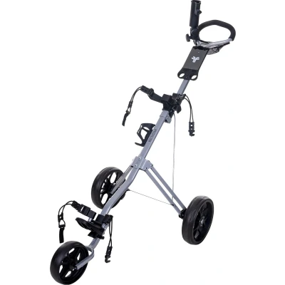 Afbeelding van Fastfold Force 3 wiel Golftrolley Zilver