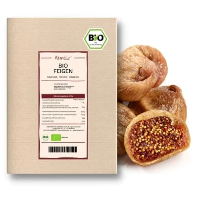 Afbeelding van Kamelur Spaanse biologische vijgen gedroogd (10 kg) onbehandelde biologisch zonder toevoegingen